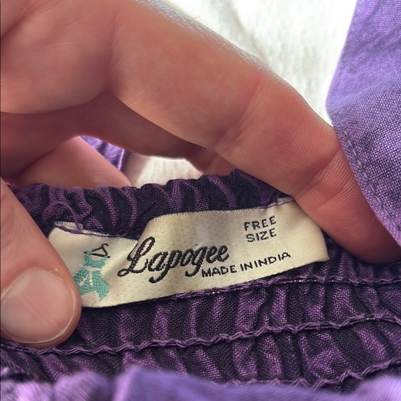 Elegant Purple Sleeveless Dress - Picture 2 of 12